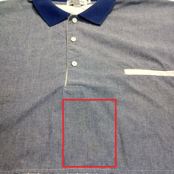 Pierre Cardin Polo Shirt Retro Style Striped Colorblock Short Sleeve Mens Size X - Picture 8 of 13